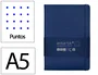 Antartik Notes Cuaderno A5 Tapa Dura Hojas Puntos Azul Marino 100 Hojas 80gr FSC