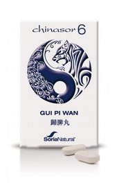 SORIA NATURAL CHINASOR 06 GUI PI WAN 30 comprimidos