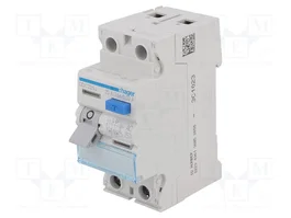 HAGER Interruptor diferencial 25A 30mA 1+N