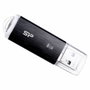 Silicon Power Ultima U02 USB 8GB Negro/Transparente