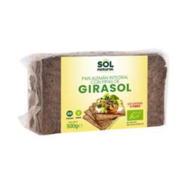 SOLNATURAL Pan Alemán Pipas de Girasol 500 g Bio
