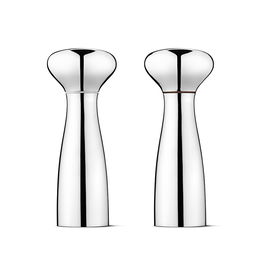 Georg Jensen Juego Molinillos Sal Y Pimienta Alfredo Altura 20 cm