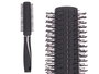 Berilo Cepillo Cabello Rizo Negro Siliconado Plástico Silicona 4x24x4 cm (Set de 24)