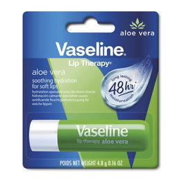 VASELINE Lip Therapy Aloe vera - Bálsamo Labial Hidratante y Suavizante