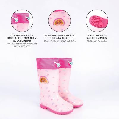 Botas Lluvia Pvc Paw Patrol Skye Rosa 28 Botas Lluvia Pvc Paw Patrol Skye Rosa 28