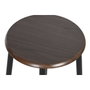 DKD Home Decor Set de Comedor de 3 Piezas Negro
