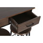 DKD Home Decor Set de Comedor de 3 Piezas Negro
