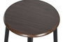 DKD Home Decor Mesa Negro Marron Metal MDF 50 x 84 x 80 cm Set de 3