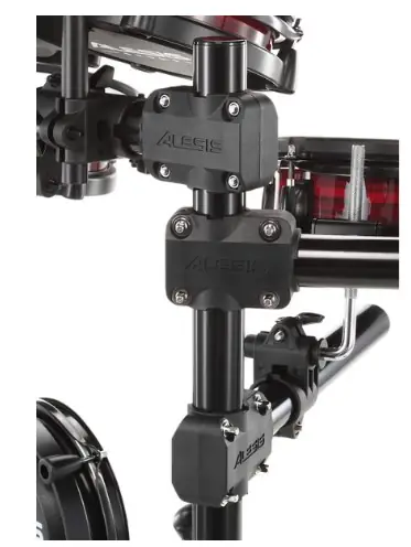 Alesis Nitro Pro Xl Kit Batería Electrónica con Pads de Malla, Módulo con 36 Kits y 500 Sonidos, Bluetooth, Incluye Cables, Baquetas y Software Gratuito