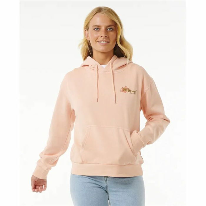 Sudadera con Capucha Mujer Rip Curl Wild Bloom Amarillo Sudadera con Capucha Mujer Rip Curl Wild Bloom Amarillo