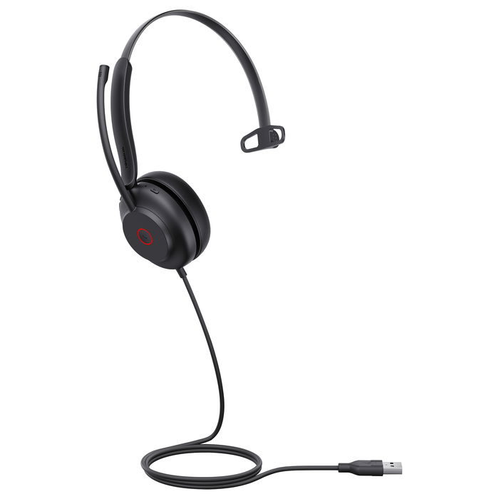 Yealink UH35 Mono UC Auriculares Alámbricos con Conexión USB para Oficina/Centro de Llamadas Negro