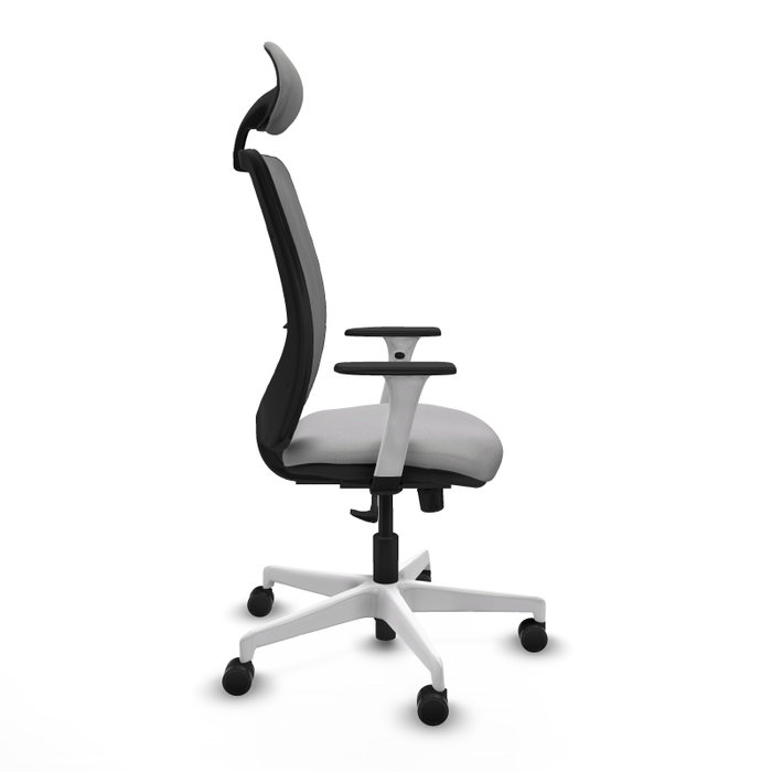 PIQUERAS Y CRESPO Silla de oficina Zulema Gris con mecanismo Sincro PIQUERAS Y CRESPO Silla de oficina Zulema Gris con mecanismo Sincro