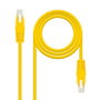 Nanocable 10.20.0400-L25-Y Latiguillo Cable Red UTP Cat.6 RJ45 Amarillo 25cm