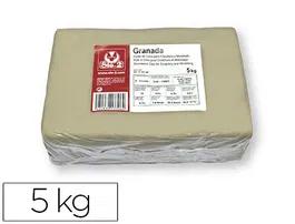 Sio-2 Gres Granada Pasta de Modelar para Escultura y Modelado 5 kg