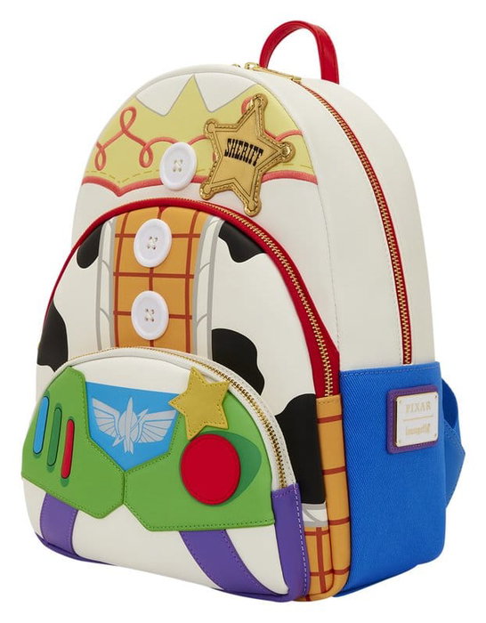 LOUNGEFLY Mochila Jessie, Woody & Buzz Lightyear Toy Story 5 Disney Pixar 31cm LOUNGEFLY Mochila Jessie, Woody & Buzz Lightyear Toy Story 5 Disney Pixar 31cm