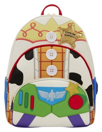 LOUNGEFLY Mochila Jessie, Woody & Buzz Lightyear Toy Story 5 Disney Pixar 31cm