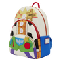 Loungefly Mochila Toy Story Jessie, Woody & Buzz Lightyear Disney Pixar - Tamaño 26x31,7x8,8 cm, Poliuretano con Denim