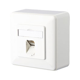 METZ CONNECT Toma de red Cat 6 E-DAT C6 8(8) AP LSA RJ-45 Blanco