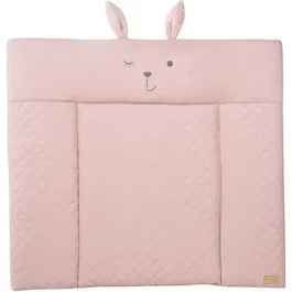 Roba ROB4005317319612 Cambiador Lily Rosa con Cara de Conejo - 85 x 75 cm - Rosa