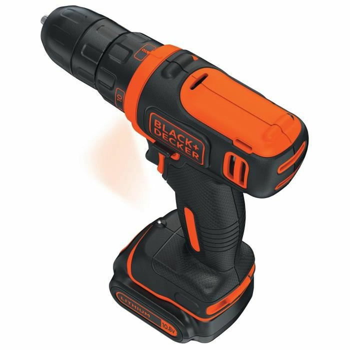 Black + Decker Destornillador inalámbrico con 2 baterías y caja de 10.8 V