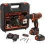 BLACK & DECKER Destornillador Inalámbrico 10.8 V con 2 Baterías y Caja