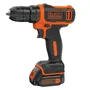 BLACK & DECKER Destornillador Inalámbrico 10.8 V con 2 Baterías y Caja