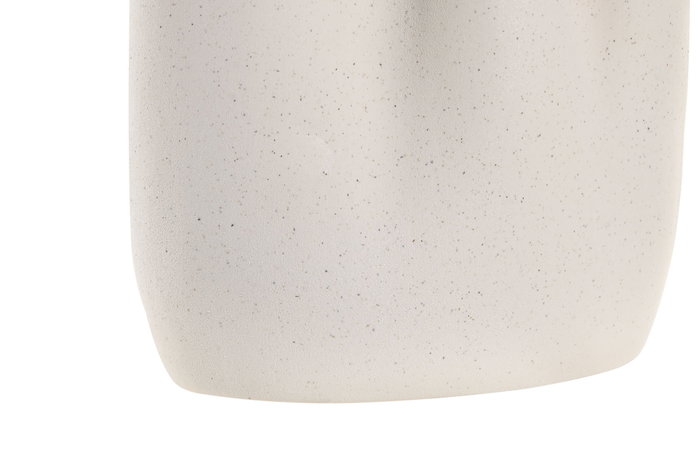 DKD Home Decor Jarrón de Cerámica Blanco 19,5x12x23,5 cm DKD Home Decor Jarrón de Cerámica Blanco 19,5x12x23,5 cm