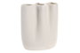 DKD Home Decor Jarrón de Cerámica Blanco 19,5x12x23,5 cm