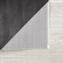Conceptum Jasmine 1452 Alfombra de Vestíbulo 1450 gr/m² 6 mm Poliéster Blanco y Beige 100 x 300 cm