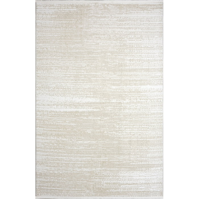 Conceptum Jasmine 1452 Alfombra de Vestíbulo 1450 gr/m² 6 mm Poliéster Blanco y Beige 100 x 300 cm Conceptum Jasmine 1452 Alfombra de Vestíbulo 1450 gr/m² 6 mm Poliéster Blanco y Beige 100 x 300 cm