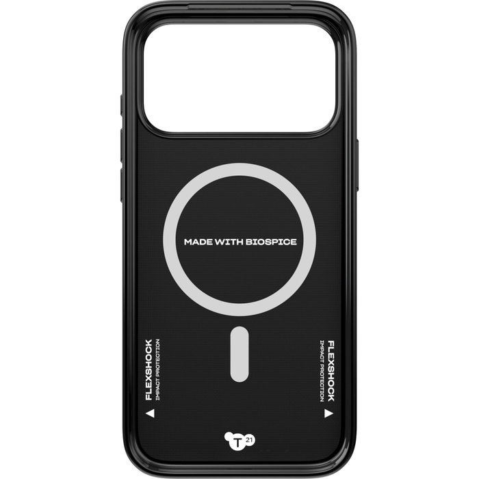 Tech21 EvoPulse Fauxven MagSafe para iPhone 18 Pro Max - Black Tech21 EvoPulse Fauxven MagSafe para iPhone 18 Pro Max - Black