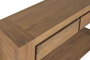 DKD Home Decor Consola Marron Teca Reciclada 120 x 40 x 78 cm