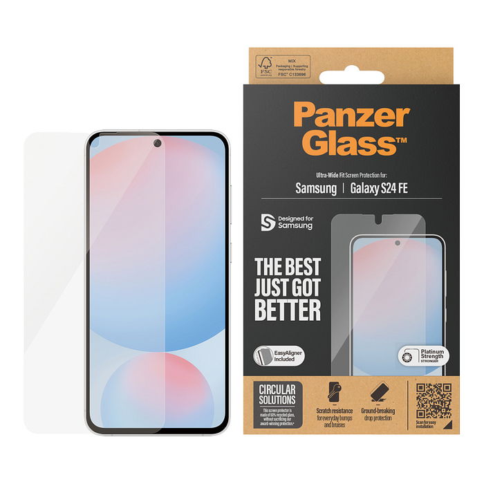 PanzerGlass Protector Pantalla Samsung Galaxy S24 FE UWF PanzerGlass Protector Pantalla Samsung Galaxy S24 FE UWF
