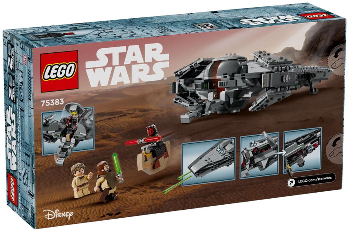 LEGO Star Wars 75383 Darth Maul's Sith Infiltrator