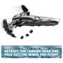LEGO Star Wars 75383 Darth Mauls Sith Infiltrator Juego de Construcción 640 Piezas 9+