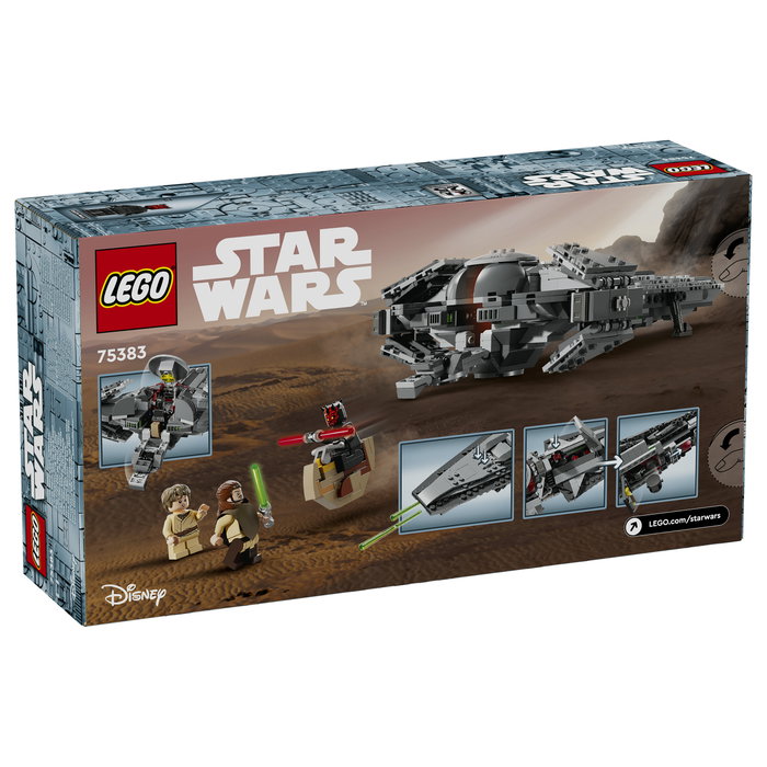LEGO Star Wars 75383 Darth Mauls Sith Infiltrator Juego de Construcción 640 Piezas 9+ LEGO Star Wars 75383 Darth Mauls Sith Infiltrator Juego de Construcción 640 Piezas 9+