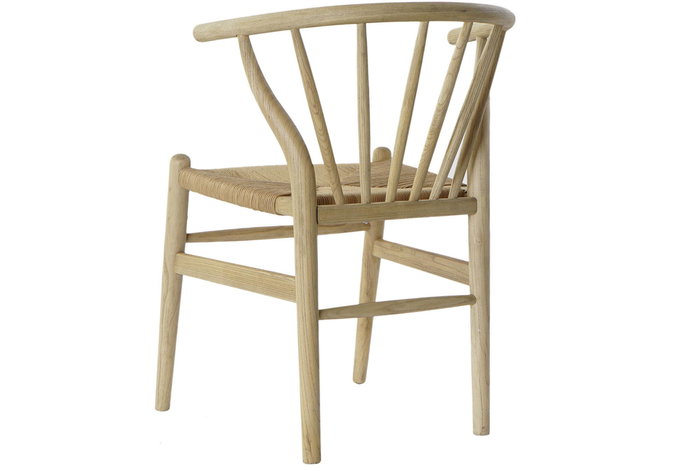 DKD Home Decor Silla Cottage Natural 47 x 79 x 57 cm (2 Unidades) Ratán y Olmo