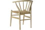 DKD Home Decor Silla Cottage Natural 47 x 79 x 57 cm (2 Unidades) Ratán y Olmo