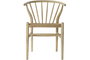 DKD Home Decor Silla Cottage Natural 47 x 79 x 57 cm (2 Unidades) Ratán y Olmo