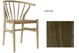 DKD Home Decor Silla Cottage Natural 47 x 79 x 57 cm (2 Unidades) Ratán y Olmo