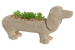 DKD Home Decor Planta Tradicional Beige Verde Resina Pe 8 x 15.5 x 31 cm (4 Unidades)