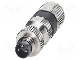 PHOENIX CONTACT Conector M8 de 3 pines, recto, IP68