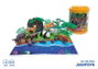 JugaToys Bote animales Salvajes 22x17cm