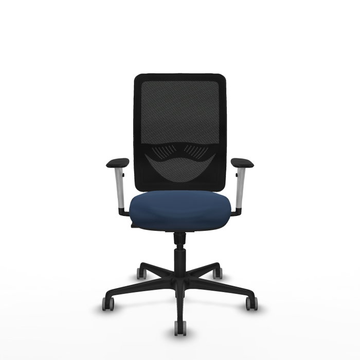PIQUERAS Y CRESPO Silla de oficina Zulema con Mecanismo Sincro, Azul marino y Negro PIQUERAS Y CRESPO Silla de oficina Zulema con Mecanismo Sincro, Azul marino y Negro