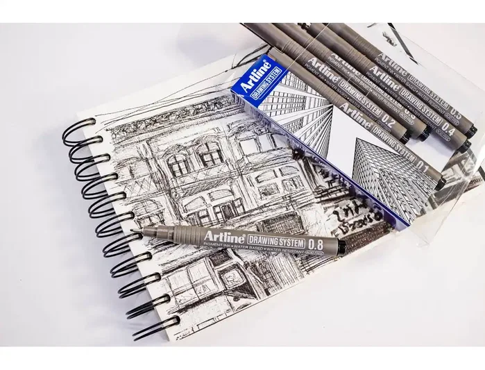 Artline Rotulador de Ilustración EK-287ILN Negro 0,7 mm Artline Rotulador de Ilustración EK-287ILN Negro 0,7 mm