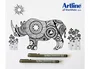 Artline Rotulador de Ilustración EK-287ILN Negro 0,7 mm