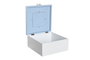 DKD Home Decor Caja MDF Dinosaurio Azul 20x20x10