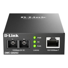 D-Link DMC-G02SC Conversor de medios 100/1000Base-T a 1000Base-SX SC Multimodo 550m