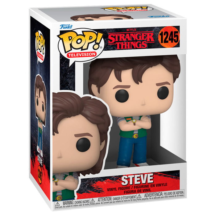 Funko Figura POP Stranger Things Steve Harrington Vinilo 9cm Caja Regalo