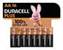 Duracell Pack de 16 Pilas AA Alcalinas Plus Power Boost 1.5V DPBLR6B16 - Batería de un solo uso